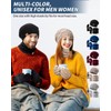 Winuesa Mens Womens Hat Scarf Gloves Set Winter, Thermal Fleece
