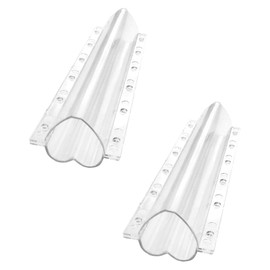 Abaodam 2Pcs Heart Shaped Vegetable Growing Molds for Cucumber Melon Loofah Durable Fruit Shaping Accessories for Garden Planting