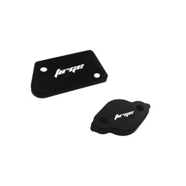 CNC Aluminum Front and Rear Brake Fluid Reservoir Caps Cover For YZ125 YZ250 YZ426F YZ450F 2008-2021 YZ250F YZ125X WR250F 07-21 YZ250X YZ450FX WR450F 16-21 YZ250FX 15-21