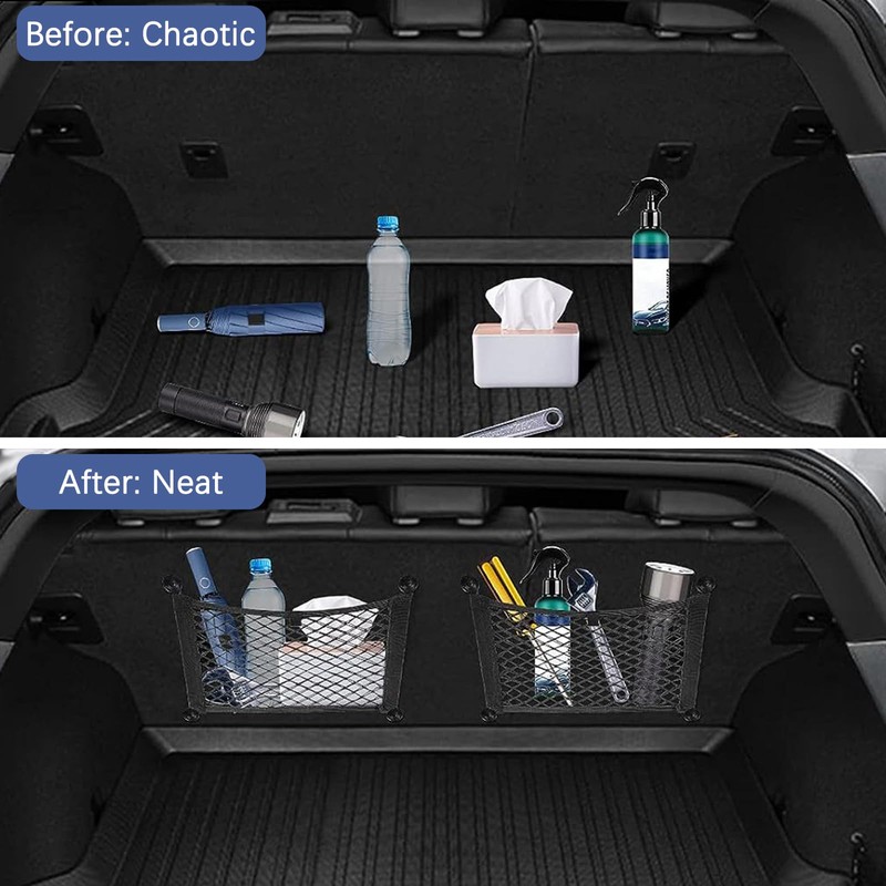 Storage Nets for Campervans, 2PCS Car Storage Net 40 X