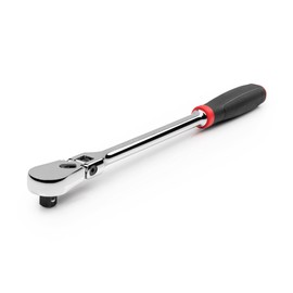 TEKTON 3/8 Inch Drive x 12 Inch Flex Head Comfort Grip Ratchet | SRH22112