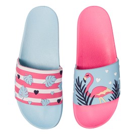 Dedoles Funny Colourful Mules for Men and Women, Non-Slip Summer Bathing Slides