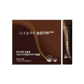 From today Starting today, 1 Slim Cafe 1500mg x 60 packets / 오늘부터 슬림카페 1500mg x 60포 1개