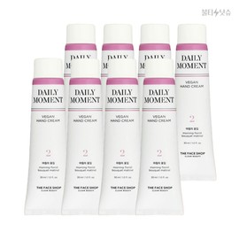 The Face Shop Hand Cream Daily Moment Morning Flower Shop Hand Cream 30ml 8 pieces / 더페이스샵 핸드크림 데일리 모먼트 아침의꽃집 핸드크림 30ml 8개