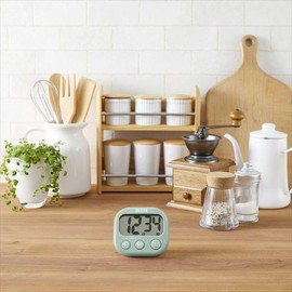 Digital Timer, Antibacterial and Visible Timer, Sage Green TD-429-GR