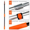 Buyplus 26ft Reach, 5 to 20ft Telescoping Pole, Paint Roller