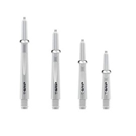 Bulls B-Grip-2 CL Shaft with Clear Darts Shaft, White, m