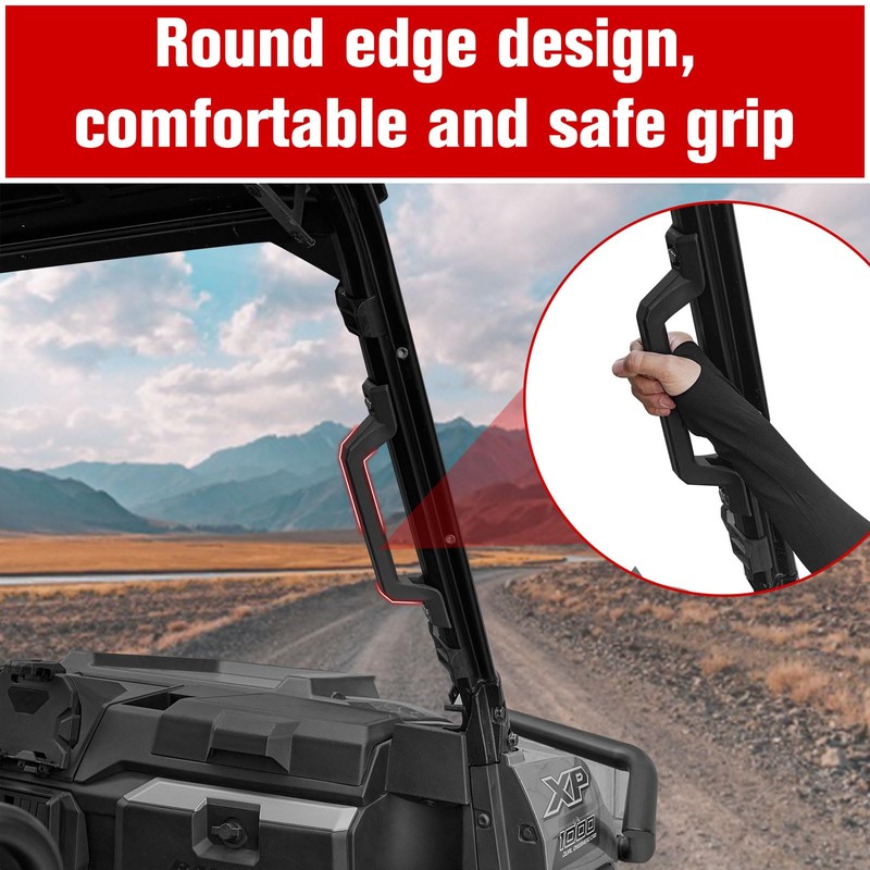 XUTVOTOR Polaris Ranger Grab Handle, Rollover Handle for Cab Frame