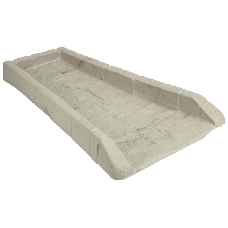 Suncast Outdoor System Decorative Rain Gutter Downspout Splash Block, Easy