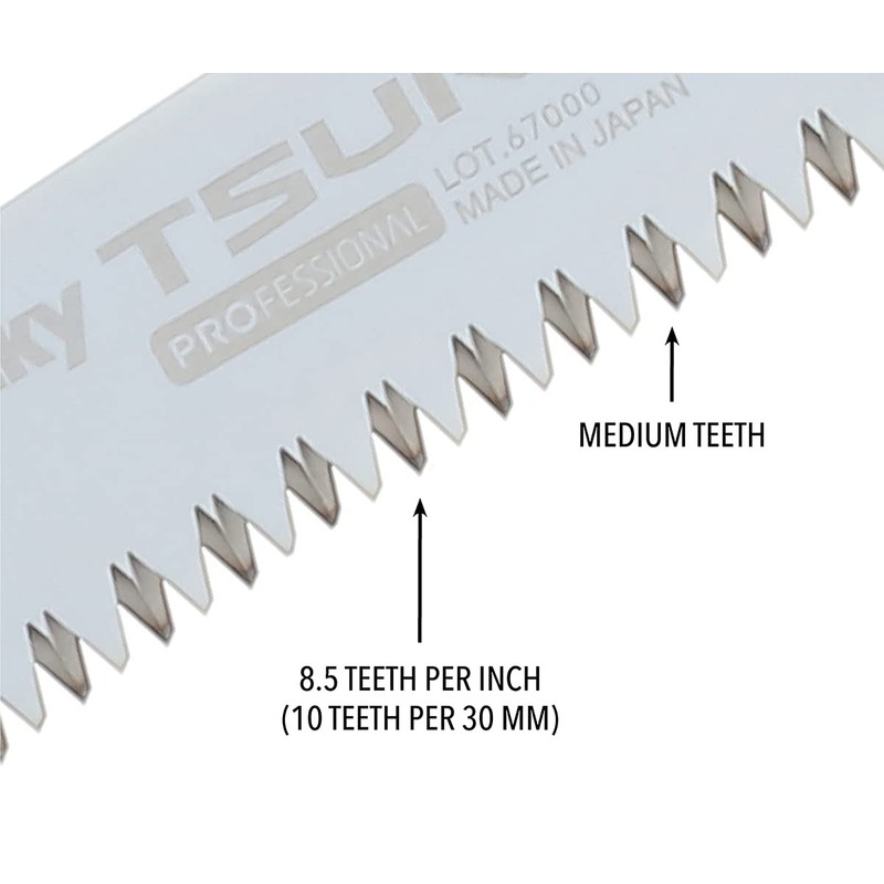 Silky Professional Series TSURUGI Curved Hand Saw 270mm Medium Teeth