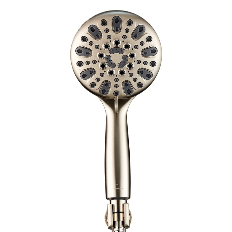 Couradric Handheld Shower Head, 6 Spray Setting High Pressure Shower