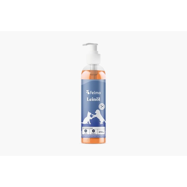Felmo Linseed Oil for Dogs & Cats (250 ml) in
