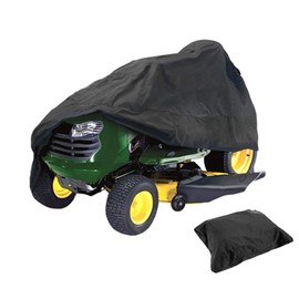 ELR Outdoor Ride On Lawn Mower Waterproof Protective Cover UV Protection Riding Lawn Mower Cover for Ride-On Garden Tractor (XS(54x26x35 inches))