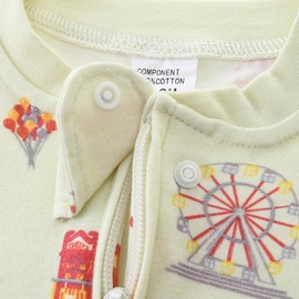 Babymine Onesie 9-12 Months Baby Boy Clothes Footie Pajamas,Newborn Sleepers Baby Girl,Zipper New Born Summer Going Home Outfit Winter Infant Unisex Footies Romper