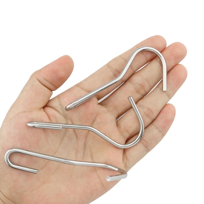 ITROLLE 10pc Heavy Duty S Hooks - 90 Degree Twist