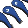 10pcs Golf Iron Head Cover with Number Printing Neoprene Zippered