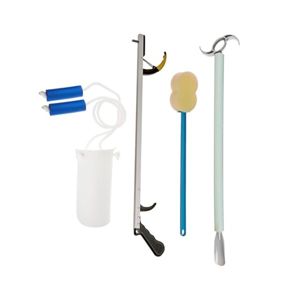 Cubii Health Hip Kit 8, Includes 28" Reacher, 24" Dressing