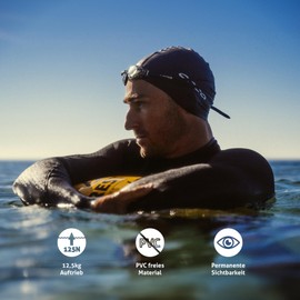 Restube Swimming Buoy with Adjustable Belt - 12.5 L Premium Safety Device for Open Water Swimming, 12.5 kg Buoyancy, PVC-Free - Ideal for Triathlons, Kayaking, Highly Visible