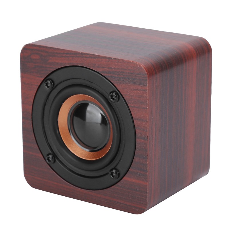 Bluetooth Mini Speaker Portable Wood Wireless Loudspeaker Sound System 3W