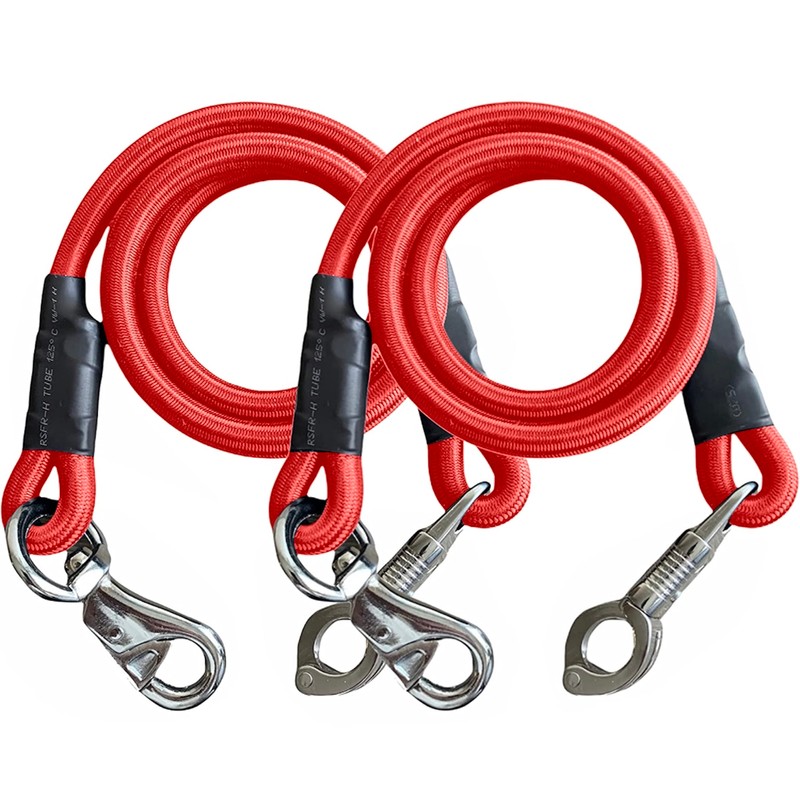 Majestic Ally Pack of 2, Bungee Trailer Tie for Horse
