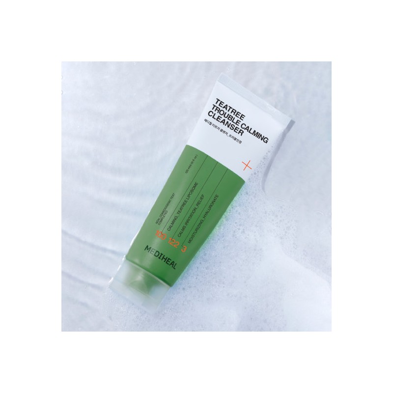 Mediheal (Free Serum Sachet) 1+1 Tea Tree Trouble Soothing Cleanser