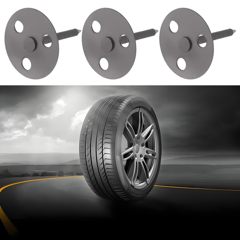 ECSiNG 50PCS Tire Puncture Nails Spikes Anti-Theft Security Car Vehicle