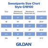 Gildan Men's Fleece Elastic Bottom Sweatpants with Pockets, Style G18100,