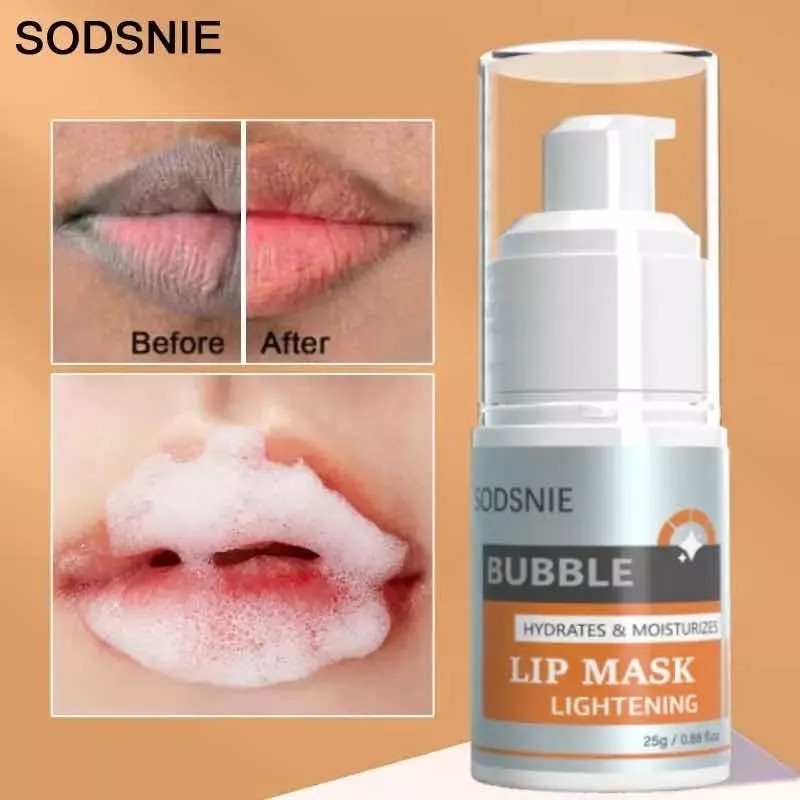 SODSNIE Mascarilla Para Labios Oscuros Aclaradora Para Labios Rosas