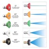 Foam-Cannon with 5 Pressure Washer Sprayer Nozzles, for Pressure Washer,1/4inch