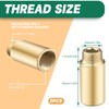 Tap Extension 1/2 Inch 50 mm Pack of 2 Brass