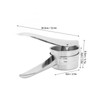 Stainless Steel Potato Ricer and Masher Ricer Stainless Steel Fruit