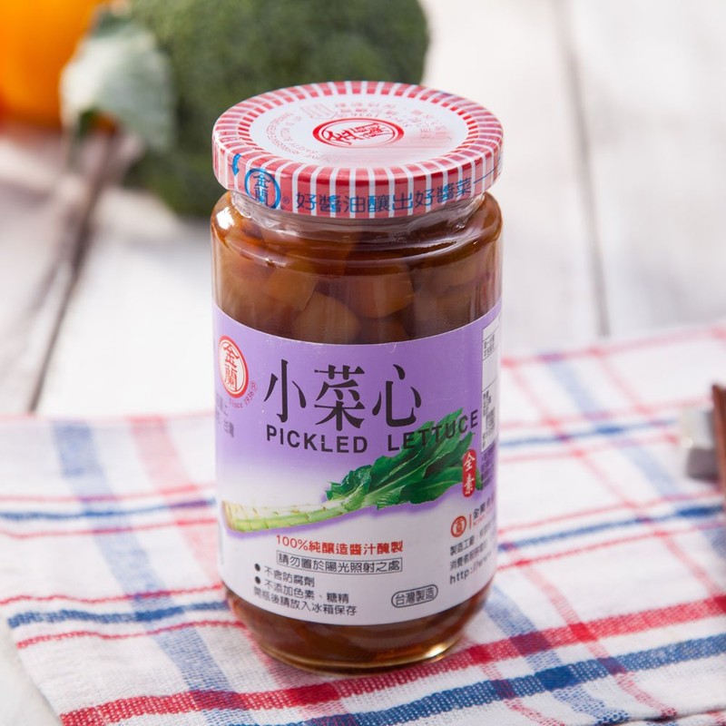 Kimlan Pickled Lettuce -chunk with soy sauce 14 oz (Lettuce