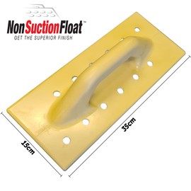 Non-Suction Float – Plastering Rendering Float - Professional Smooth Finish Flawless for Cement, Mortar & Drywall. Less Effort Required & Superior Finish
