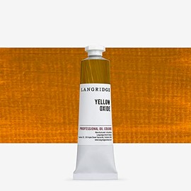 Langridge : Oil Paint : 40ml : Yellow Oxide