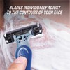 BIC Flex 3, Triple Blade Razor Blades for Men, With