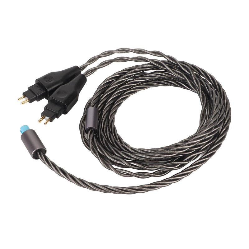 2Pin Sound Cable 3 in 1 Silver Plated Copper Cable