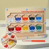 Children Magnetic Color Number Maze Fine Motor Skill Brain Training