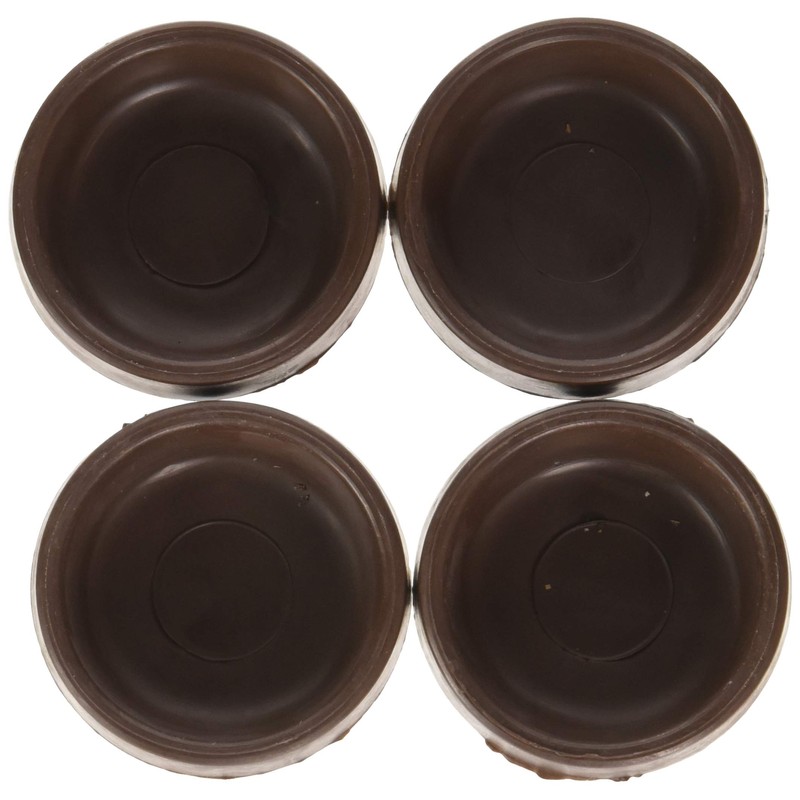 Merriway® BH01560 (4 Pcs) Non-Slip Rubber Castor Cups for Wood
