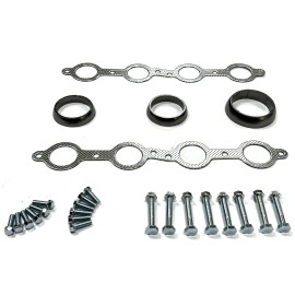 Speed Daddy 2004 05 06 PONTIAC GTO 5.7L/6.0L V8 SS EXHAUST MANIFOLD HEADER GASKET SET W/BOLT