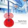 98 Holes Pipette Racks Red Pipette Stand Holder Rack Laboratory