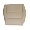 Priprilod Tan Leather Driver Side Bottom Replacement Seat Cover Compatible