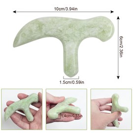 ewinever Ewin24 Natural Jade Foot Massager Acupuncture Point Massage Foot Care Therapeutic Relief Tool