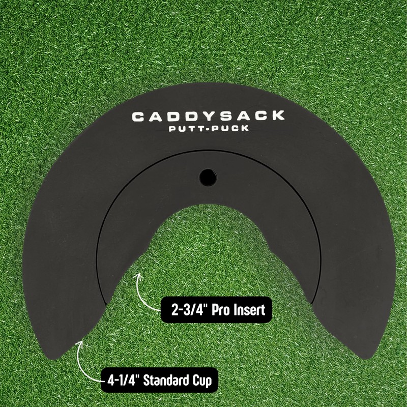 CADDYSACK Putt-Puck - Two-Piece Putting Target with PRO Insert |