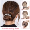 6pcs Tail Hair Tool, Tail French Braid Loop Tool Rat