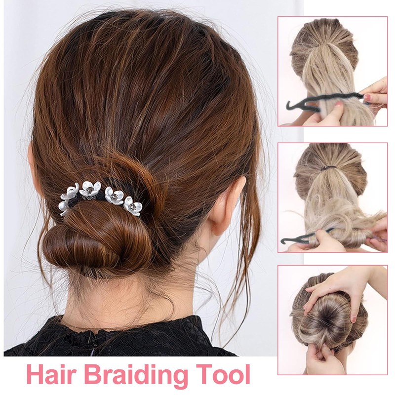 6pcs Tail Hair Tool, Tail French Braid Loop Tool Rat