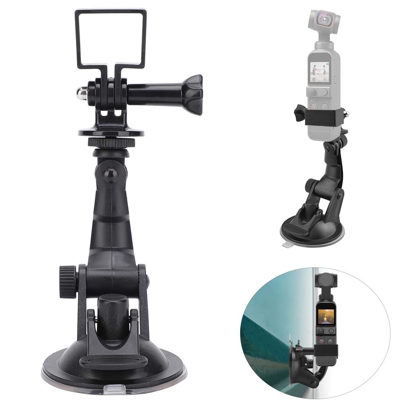 DAUERHAFT Camera Car Suction Cup Adapter, Durable, Easy to Use