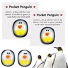 Yizemay 2pcs A Little Pocket Penguin Hug, Mini Animal Pocket