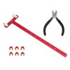 Bow String Nocking Points Pliers Set T Ruler Nocking Buckle