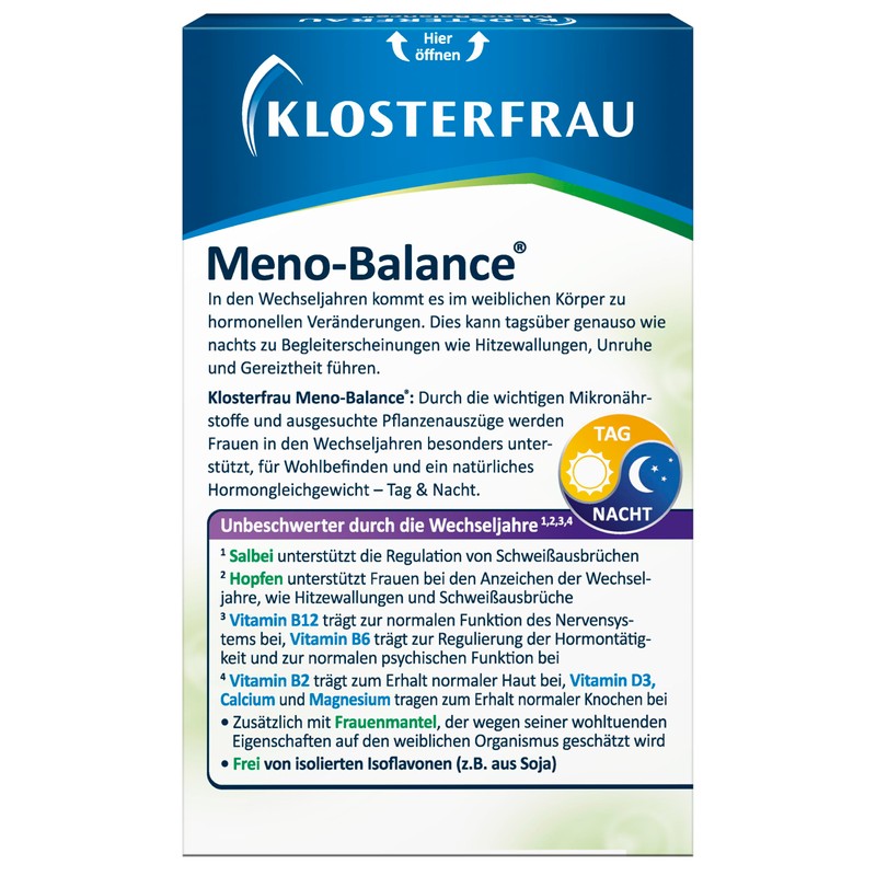 Klosterfrau Meno Balance 60 Tablets