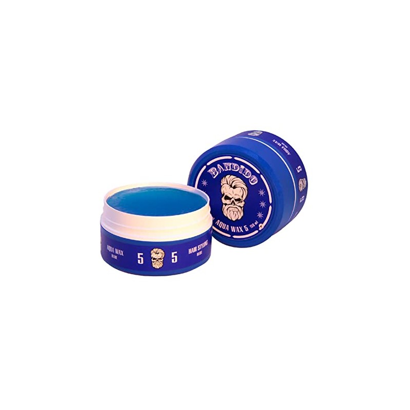 3x Bandido Hair Wax Blue Aqua Hair Wax – Hard